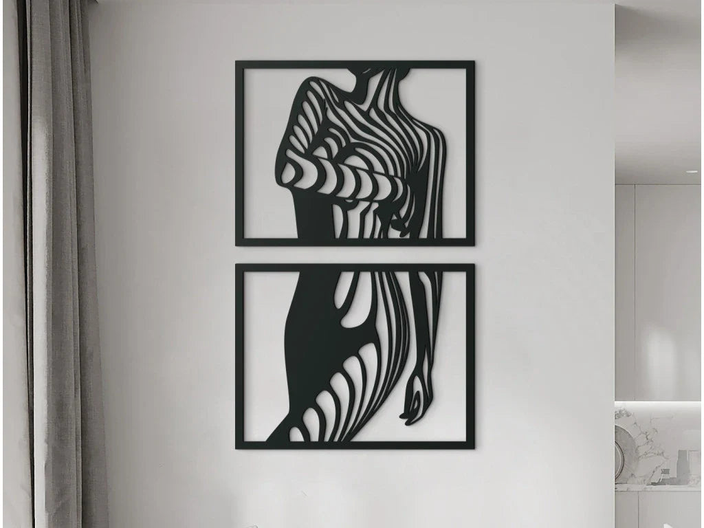 Abstract Wooden Wall Art
