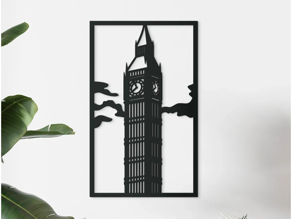 City Wooden Wall Art