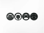4 Piece Kids Wall Art Exotic Animals